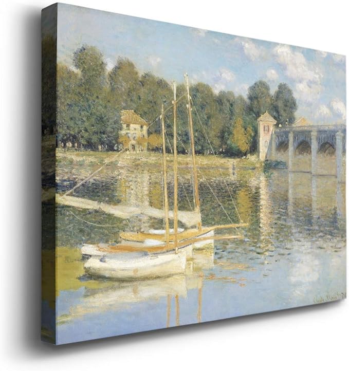 Home Decor Landscape Canvas Wall Art Abstract Floral Painting Modern Pictures Artwork Decoration for Living Room Kitchen Bathroom Office, Ready to Hang
