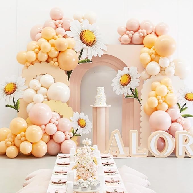 Nude Balloons 5 Inch, 60Pcs Small Beige Balloon Retro Apricot Neutral Latex Balloons 5'' Mini Matte Tan Cream Blush Helium Balloons for Boho Birthday Wedding Baby Bridal Shower Party Decoration