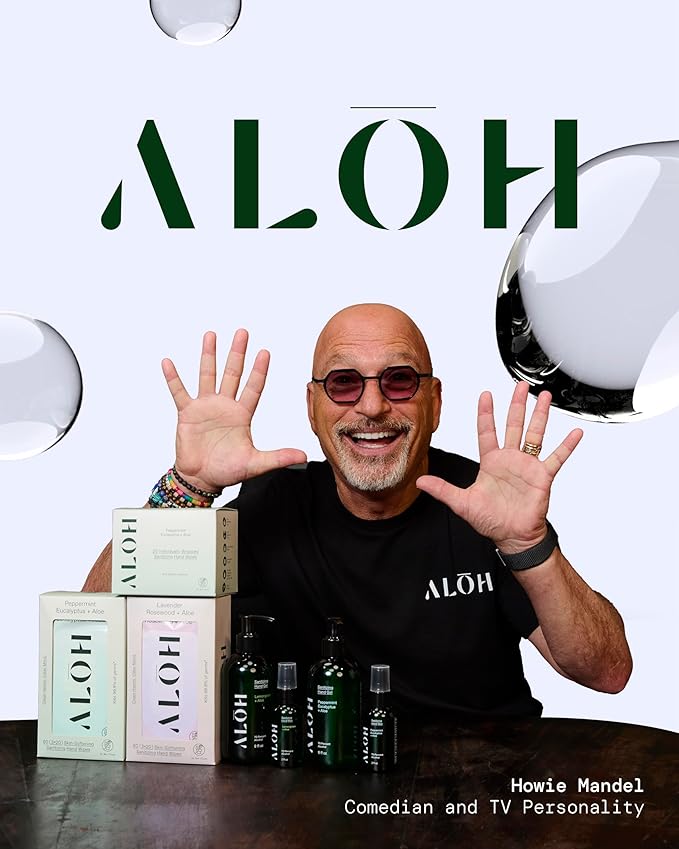 ALŌH Skin - Softening Sanitizing Hand Wipes – Sweet Orange Bergamot (1 Box of 20 Individual Wrapped Wipes)