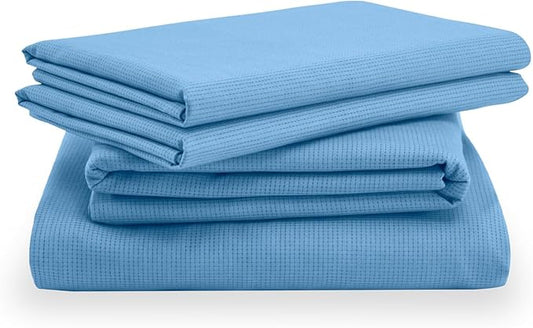 TEMPUR ProAir Sheet Set Blue Azure - King