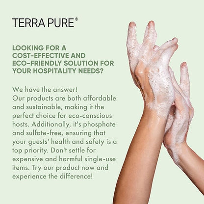 Terra Pure Hotel Body Wash/Hand Soap | One Gallon | Designed to Refill Soap Dispensers (Set of 1)