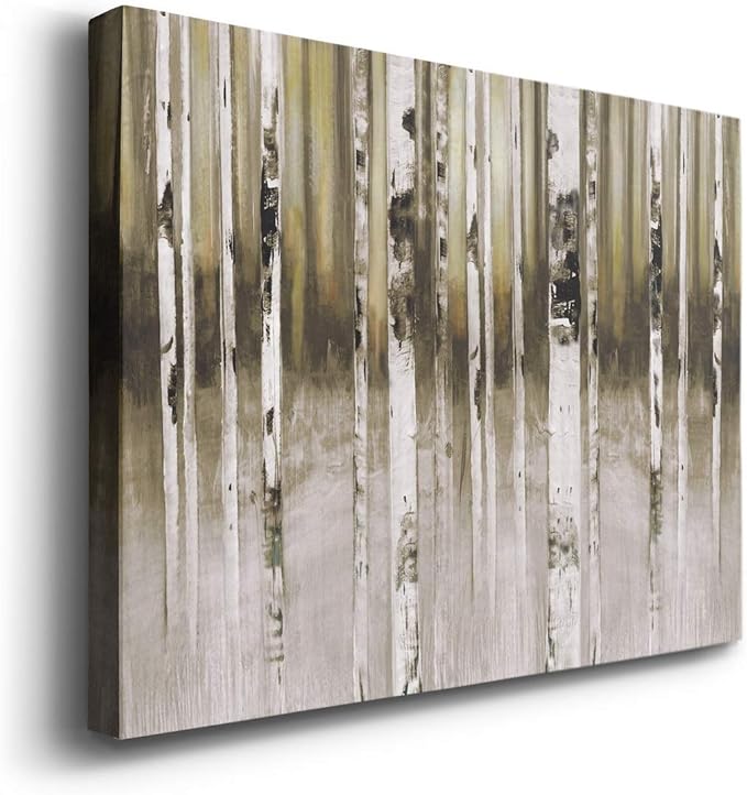 Home Decor Landscape Canvas Wall Art Abstract Floral Painting Modern Pictures Artwork Decoration for Living Room Kitchen Bathroom Office, Ready to Hang