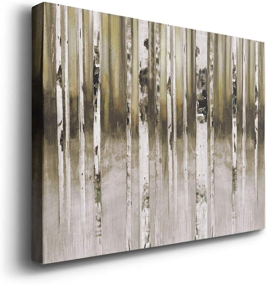 Home Decor Landscape Canvas Wall Art Abstract Floral Painting Modern Pictures Artwork Decoration for Living Room Kitchen Bathroom Office, Ready to Hang
