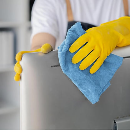 Avalon Towels Microfiber Cleaning Cloths (Value Pack of 12) - Size 12 x 12 Inches, Highly Absorbent Cleaning Rags, Lint Free, Reusable and Washable, Microfiber Towels for Cars