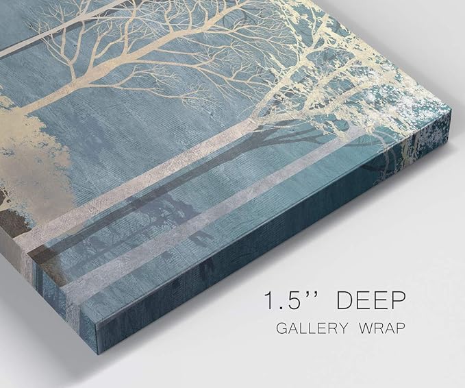 Home Decor Landscape Canvas Wall Art Abstract Floral Painting Modern Pictures Artwork Decoration for Living Room Kitchen Bathroom Office, Ready to Hang