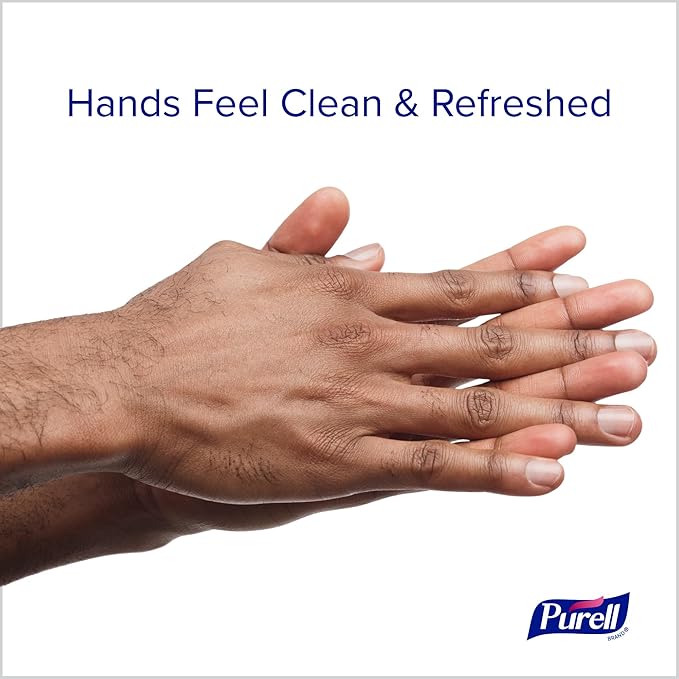 Purell Prime Defense Advanced Hand Sanitizer, Fragrance Free, Our Maximum Strength Formula, 2 fl oz Travel-Size Pump Bottles (Pack of 6) - 3299-04-EC