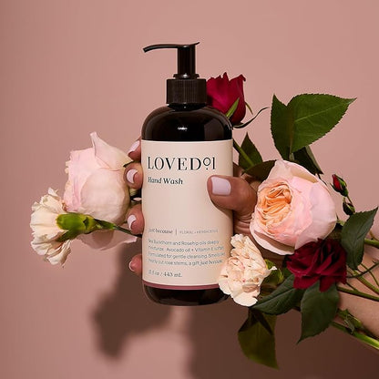 Hand Wash, Just Because Liquid Hand Soap, Gentle & Hydrating, Cruelty-Free, Formulated with Nourishing Oils & Soft Floral Scent, 15 oz