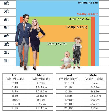 YongFoto Merry Christmas Backdrop 9x6ft North Pole Night Sky Pine Forest House Snowman Xmas Tree Photography Background 2026 New Year Winter Holiday Party Banner Photoshoot Wallpaper Photo Booth