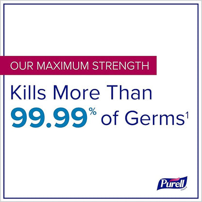 Purell Prime Defense Advanced Hand Sanitizer, Fragrance Free, Our Maximum Strength Formula, 2 fl oz Travel-Size Pump Bottles (Pack of 6) - 3299-04-EC