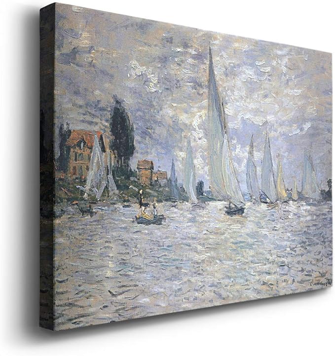 Home Decor Landscape Canvas Wall Art Abstract Floral Painting Modern Pictures Artwork Decoration for Living Room Kitchen Bathroom Office, Ready to Hang