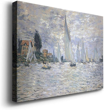 Wexford Home Home Decor Landscape Canvas Wall Art Abstract Floral Painting Modern Pictures Artwork Decoration for Living Room Kitchen Bathroom Office, Ready to Hang, 18x27