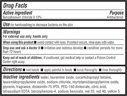 Amazon Basics Liquid Hand Soap Refill, Light Moisturizing, Triclosan-Free, Citrus, 50 Fl Oz (Pack of 1) (Previously Solimo)