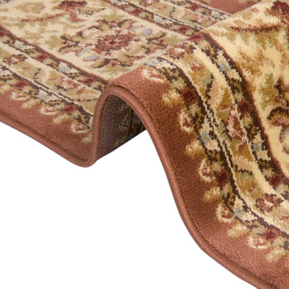 Rugs.com Aditi Collection Rug – 9' x 12' Brick Red Low Rug Perfect for Living Rooms, Large Dining Rooms, Open Floorplans