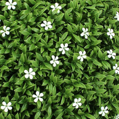 Bornbridge Artificial White Flower Topiary Ball Tree - 4' White Flower Ball Tree - Indoor/Outdoor Topiary Trees (1 Pack)