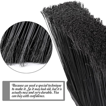Outdoor Broom,Masthome Heavy Duty Broom,56" Brooms for Sweeping Outdoor,Angle Commercial Brooms with Hard Bristles, for Kitchen Home Office Garage Courtyard Lobby Lawn Concrete