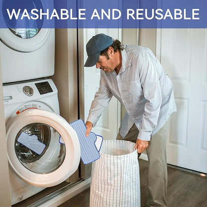 Steam Mop Pads Fit for Dupray Neat Steam Cleaner - Washable and Reusable Replacement Mop Pads Accessories for Multi-Surface Floor (12Pack)