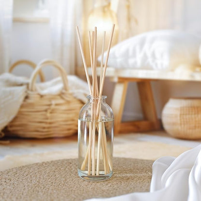 Urban Naturals Gardenia Blossoms Reed Diffuser Set with Jasmine, Gardenia, Ylang Ylang Scent Notes for a Continuous Air Freshener Scent