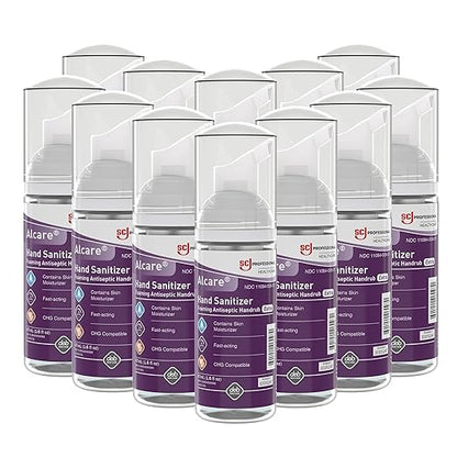 SC Johnson Professional Alcare Extra Foaming Hand Sanitizer, 47ml Pump Bottle, 12 Pack