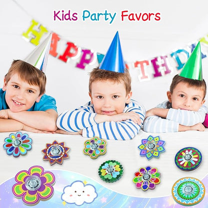 40 Pack Mini Fidget Toys for Spinner,Christmas Stocking Goodie Bag Stuffers Party Favors Gifts Sensory Toys for Kids Boys Girls Adults ADHD Stress Relief,Treasure Box Toy Classroom Prizes Supplies