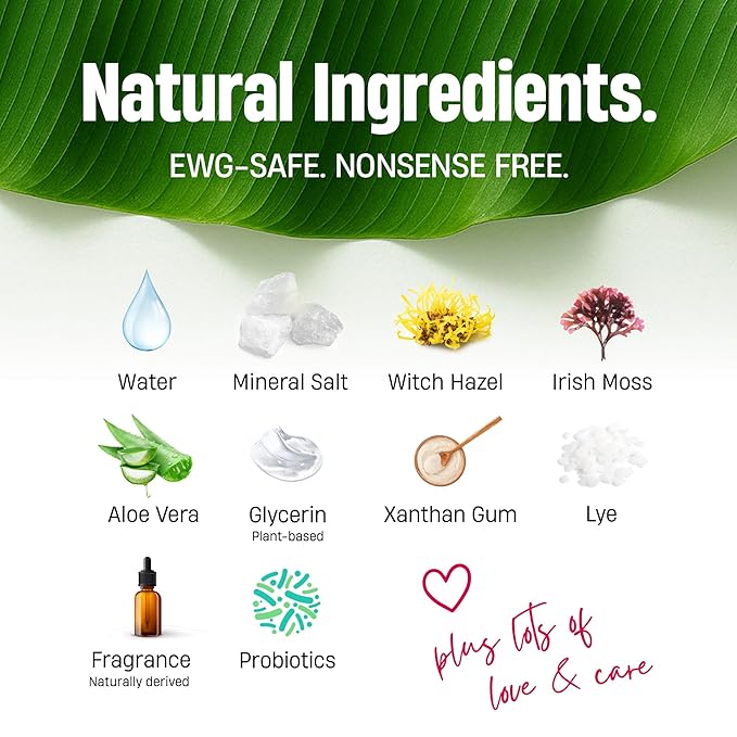Bali Secrets Natural Deodorant for Women & Men. Nonsense Free. Clean Formula for Sensitive Skin. Strong & Reliable Odor Protection. No Synthetic Aluminum. Organic & Vegan [THE FRESH]