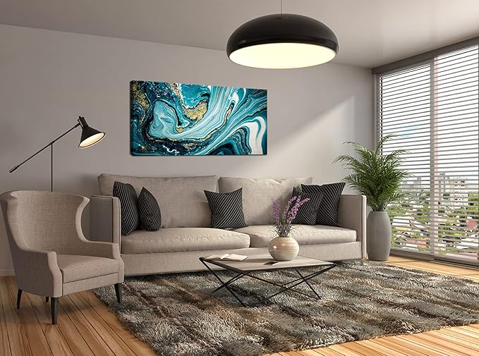 XXMWallArt FC2762 Abstract Texture Wall Art Marble Vortex Canvas Prints Painting for Living Room Bedroom Kitchen Home and Office Wall DecorWall Decor Home Decor