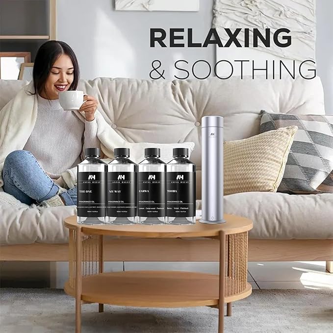 Hotel Scents Tooba Diffuser Oil 120ml - Inspired by La Vie Est Belle Perfume - Berry, Patchouli, Violet - Luxury Essential Oil for Home Scents - Premium Fragrance for Waterless & Ultrasonic Diffusers