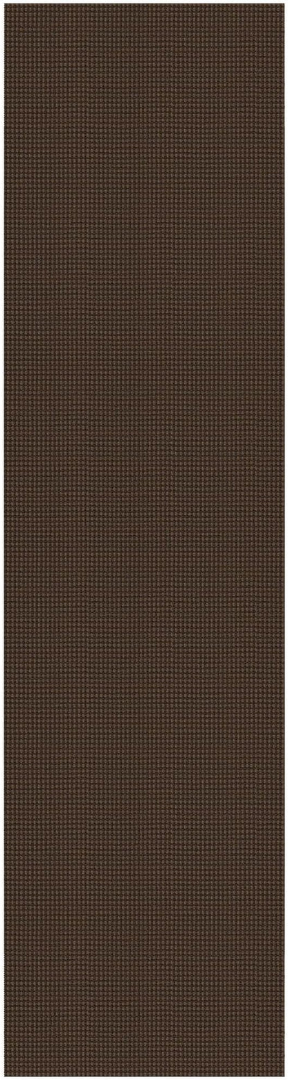 EARTHALL Woven Runner Rug 3x10 Ft Washable Runners for Hallways Long Non Slip Rubber Backed Kitchen Runner Braided Indoor Floor Carpet Runners for Entryway, Hallway, Kitchen, Brown