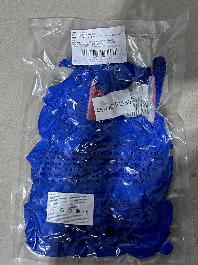 Blue Balloons 12 Inch, 50Pcs Dark Blue Balloon Kit Royal Blue Latex Balloons Matte Blue Helium Party Balloons for Boys Birthday Wedding Baby Shower Gender Reveal Graduation Party Decorations