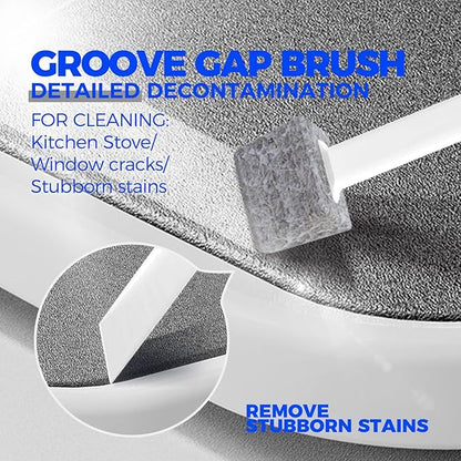 Holikme Deep Cleaning Brush Set, Scrub Pads with Scraper Tip for Pool Walls, Bathroom, Grout, Floor, Tub, Shower and Kitchen Surface, Abrasive Wheel Brushes (Negro)
