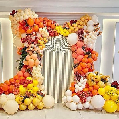 KALOR 12 Inch Yellow Balloons, 50 Pcs Latex Helium Balloons for Kid's Birthday Party, Baby Shower, Wedding, Graduate Party Decorations