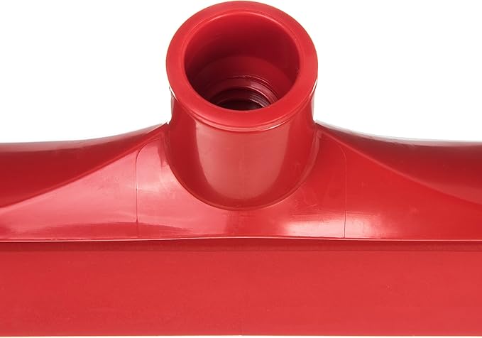 SPARTA 3656705 Plastic Floor Squeegee, Shower Squeegee, Heavy Duty Squeegee With Rubber Blade For Windows, Glass, Shower Doors, Floors, Windshields, 20 Inches, Red
