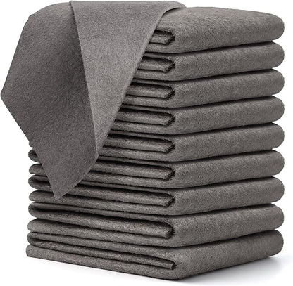 50 Pcs Thickened Magic Cleaning Cloth, Microfiber Streak Free Cleaning Cloths Reuseable Magic Cleaning Wipes for Windows Glass