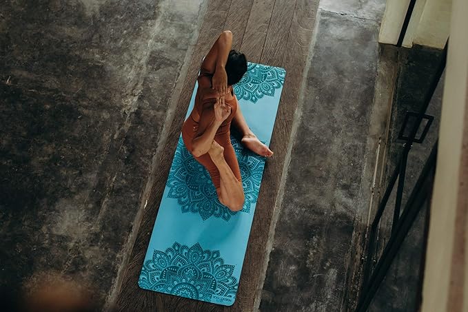 YOGA DESIGN LAB | The Infinity Mat | Luxurious Non-Slip Design Provides Unparalleled Grip to Support and Align You Beautifully | Eco-Friendly | w/Carrying Strap!