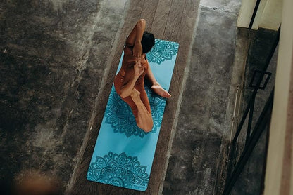YOGA DESIGN LAB | The Infinity Mat | Luxurious Non-Slip Design Provides Unparalleled Grip to Support and Align You Beautifully | Eco-Friendly | w/Carrying Strap!