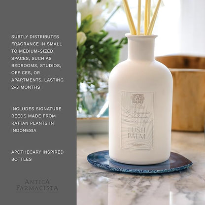 Antica Farmacista Home Ambiance Diffuser, Lush Palm 8.45 Fl Oz