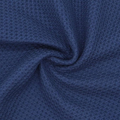 Mia'sDream Natural Cotton Dish Towels, Tidy Dish Cloths Rags, Waffle Weave Kitchen Towels, Soft and Absorbent Hand Towel Washcloths, 12inchx12inch 6 Pack (12inch x 12inch, Navy Blue)