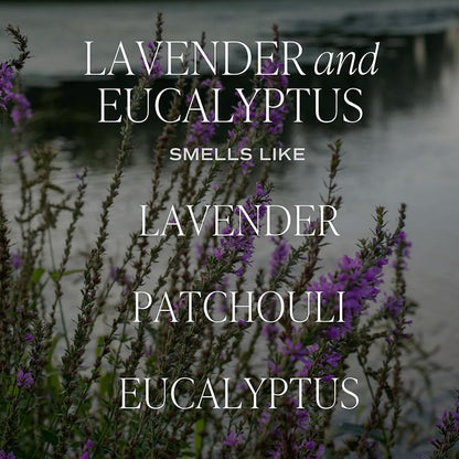 Sweet Water Decor Lavender and Eucalyptus Reed Diffuser – Room Decor Aesthetic with Long-Lasting Premium Fragrance of Lavender, Patchouli, and Eucalyptus for 4 Months – Ideal for Home Decor