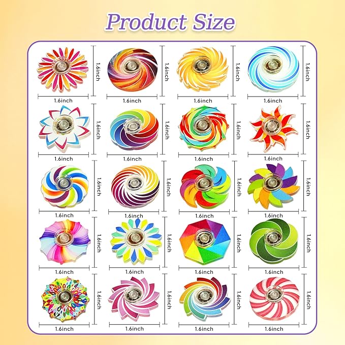 48 Pack Funny Fidget Spinner Toys Bulk Mini,Birthday Gifts Party Favors Supplies Goodie Bags Stuffers for Kids Adults,Sensory Toys for Boys Girls ADHD Stress Relief,Treasure Box Toy Classroom Prizes