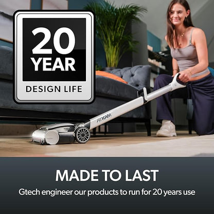 Gtech Ultimate Cordless Vacuum Bundle – AirRAM 3 Upright with Anti-Hair Wrap & Multi Platinum Handheld – Powerful, Lightweight Cleaning for Home & Car