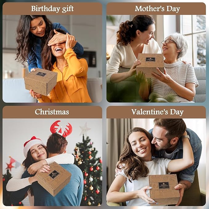 9 Pack Soy Candles for Home Scented |（Vanilla/Amber/French Vanilla） Long-Lasting 270 Hours, Natural Scented Candles Gift for Women & Men, Birthday, Mother’s Day, Christmas, Thanksgiving