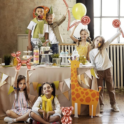 Metallic Rose Gold Long Balloons Premium 260 Twisting Animals Magic Balloons for Birthday Kids Wedding Party Supply 100pcs