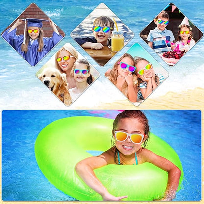Kids Sunglasses Bulk,24Pack Kids Sunglasses with UV400 Protection,Kids Sunglasses Party Favors,for Boys Girls Age 3-8