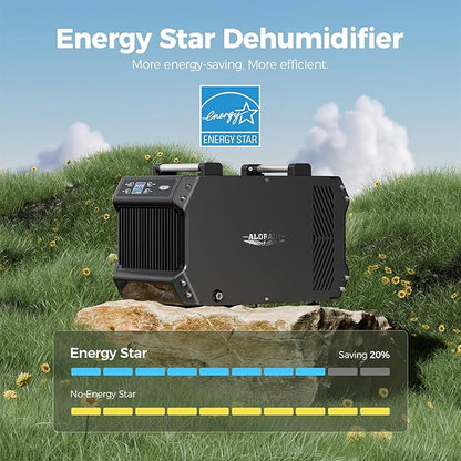 ALORAIR Crawlspace Dehumidifiers with Pump, 180 Pint Energy Star Commercial Dehumidifier for Basements with Drain Hose, 2,300 Sq.Ft Auto Defrost Industry Crawl Spaces Dehumidifier