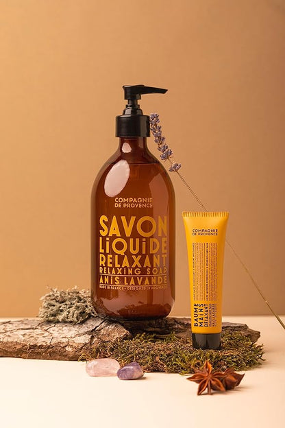 Compagnie de Provence Savon de Marseille Apothicare Liquid Soap, Anise Lavender, 33.8 fl oz Plastic Bottle Refill