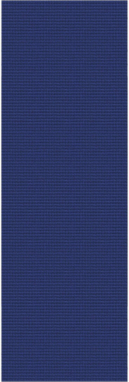 EARTHALL Woven Runner Rug 2x7 Ft Washable Runners for Hallways Cotton Non Slip Rubber Backed Kitchen Runner Braided Indoor Floor Carpet for Entryway, Hallway, Kitchen, Bedroom, Royal Blue/Navy