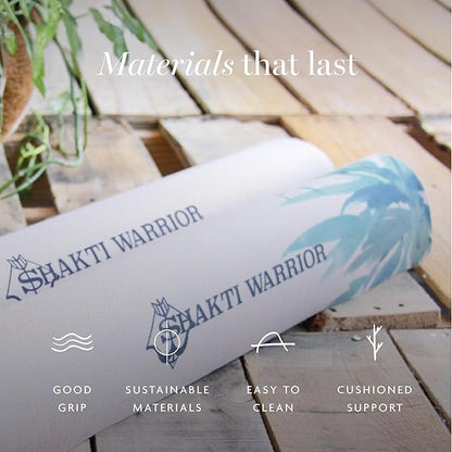TPE Yoga Mat - Artist Designed, Premium eco friendly mats, Non Slip, Non toxic, Great For Regular & Hot Yoga, Pilates and Workouts (72 inch x 24 inch x 6mm thick)