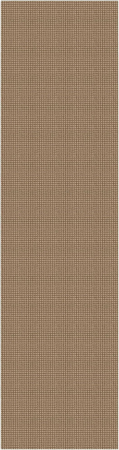 EARTHALL Woven Runner Rug 2.6x10 Ft Washable Runners for Hallways Long Non Slip Rubber Backed Kitchen Runner Braided Indoor Floor Carpet Runners for Entryway, Hallway, Kitchen, Orange/Tan/Brown