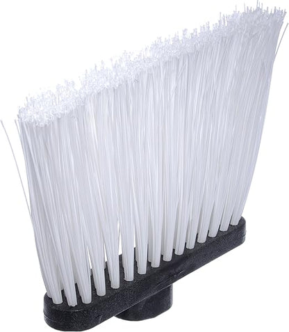 SPARTA Spectrum Duo-Sweep Unflagged Bristle Angle Broom with Handle 56" - White