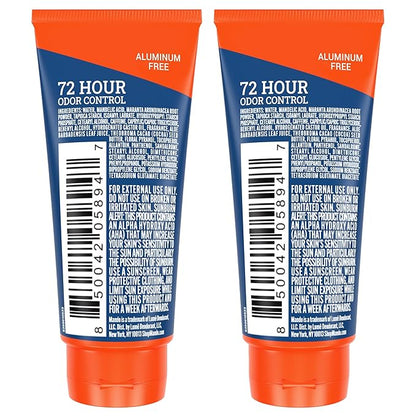 Mando Whole Body Deodorant - Mini Travel Size Invisible Cream Tube - 72 Hour Odor Control - Aluminum and Baking Soda Free, Skin Safe - .5 oz (Pack of 2) (Pro Sport)