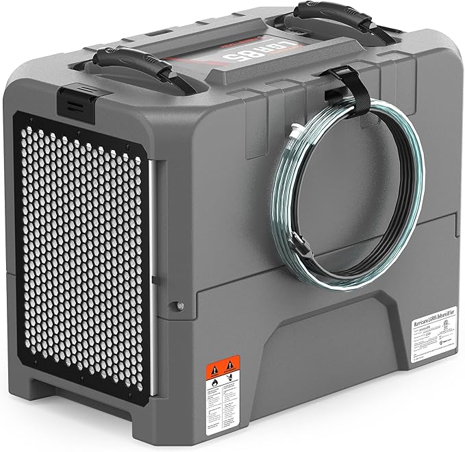Abestorm LGR85 180 Pints Commercial Dehumidifier with Pump, Industrial Dehumidifiers for Basement Crawl Space Warehouse, Auto Defrosting, Memory Starting, 5 Years Limited Warranty